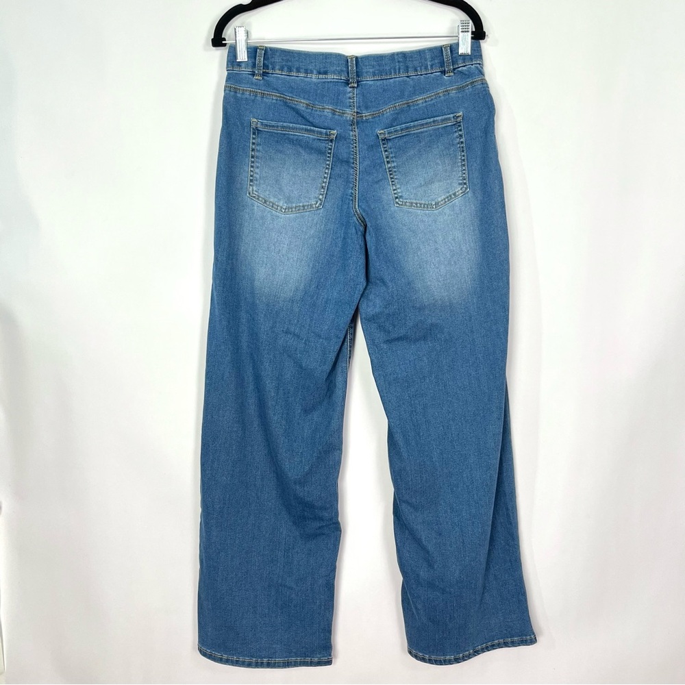 Wonder Nation Wide Leg Jegging Blue Jeans Girls size XXL 18 NWT - Picture 3 of 4